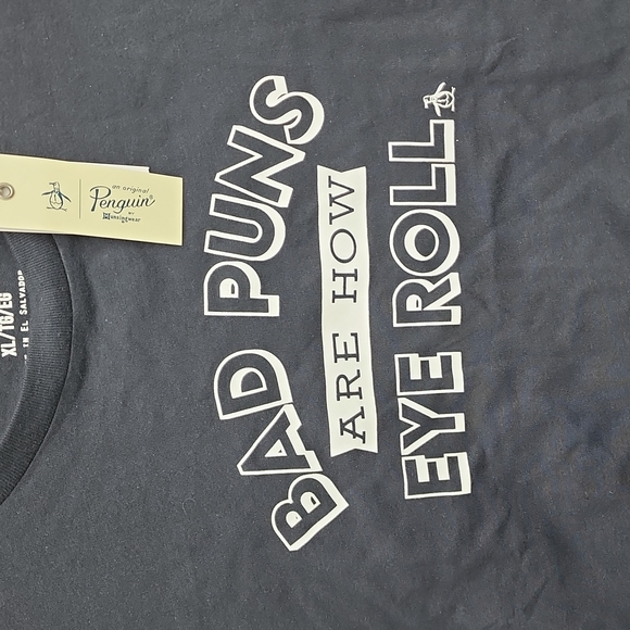 ORIGINAL PENGUIN DARK NAVY T-SHIRT - Picture 3 of 6